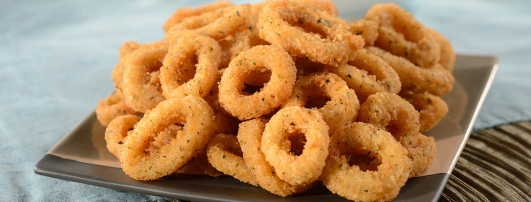 Calamari Rings are a Crispy